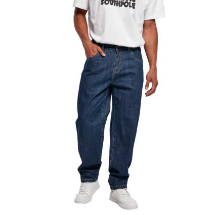 Cayler & Sons Jeans Cintura Média Spray Logo 32 Dark Blue Washed