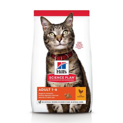 Hill's Adult com frango ração para gatos - 3 kg