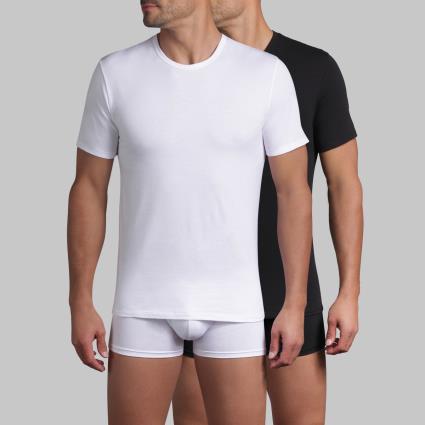Lote de 2 t-shirts X-TEMP, com gola redonda