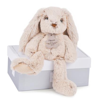 Histoire Dours Coelho bege PM 25 cm - Les Copains Câlins