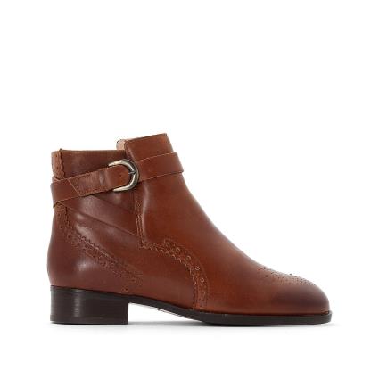Botas em pele, Netley Olivia