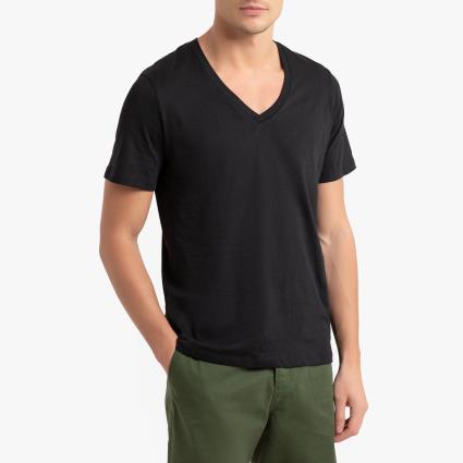 Collections T-shirt de decote em V profundo, Théo