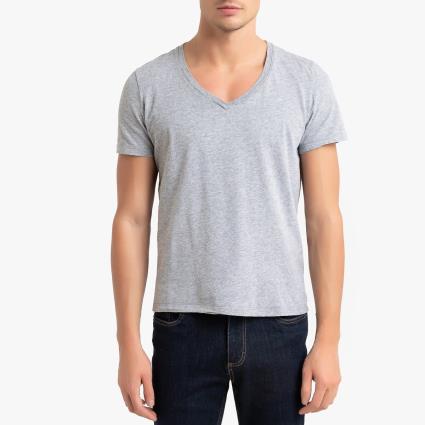 Collections T-shirt de decote em V profundo, Théo