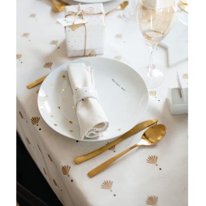 Interieurs Toalha de mesa estampada, Éventail