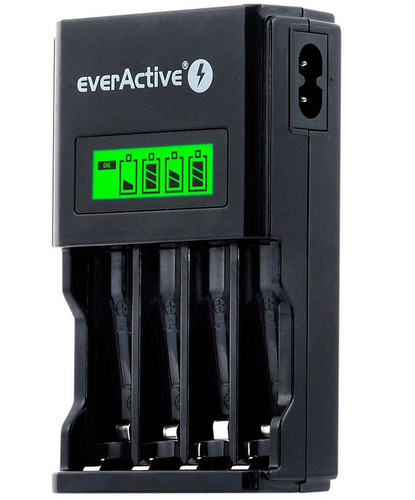 Everactive Carregador de Pilhas Nc-450 Edição Pret