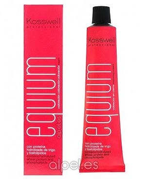 Kosswell Equium Tinte 91 Rubio Muy Claro Ceniza 60 ml