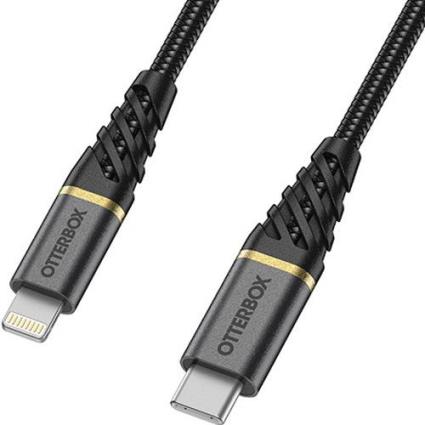 Cabo Otterbox USB-C para Lightning - Preto - 1.0m