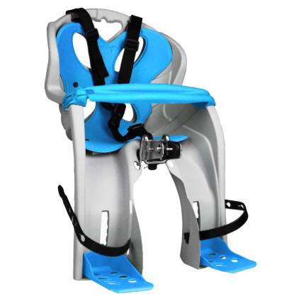 Nfun Assento De Criança Para Bicicleta Guiador Com Barra De Proteção Frontal Simpatico Max 15 kg Grey / Blue