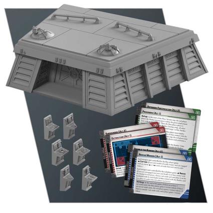 Asmodee Jogo De Tabuleiro Star Wars Legion Búnker Imperial One Size Multicolor