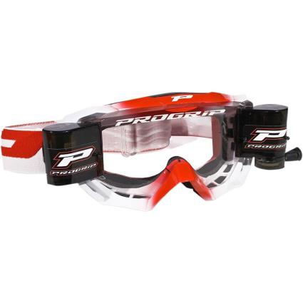 Progrip Óculos E Roll Off 3200 Venom Clear White / Red