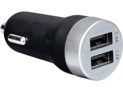 CarPlug Double (black-aluminium)