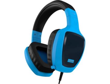 Auricular Gaming  Rage Z50 Azul Microfone Alambrico