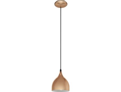 Candeeiro Suspenso  170 Coretto2 (Cobre - E27 - 1 x 60 W - Aço)