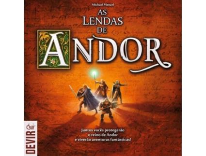 Jogo de Tabuleiro As Lendas de Andor (Idade Mínima: 14 - Nível Dificuldade: Intermédio)