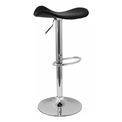 Taburete de bar Batan similpiel negro