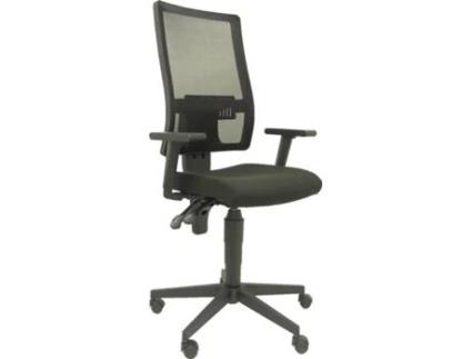 Silla de Oficina Povedilla respaldo malla negro asiento bali negro