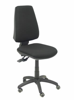 Silla de Oficina Elche S bali negro ruedas de parquet