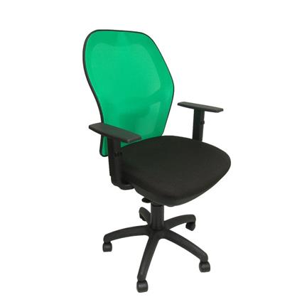 Silla de Oficina Jorquera malla verde asiento bali negro