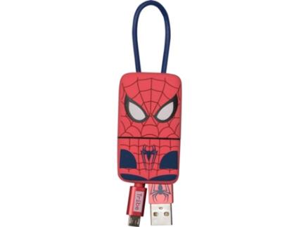 Cabo keyline USB-microUSB Marvel (spiderman)