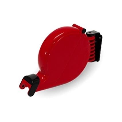 Dispensador - Dispensador de senhas. Cor: vermelho (outras cores possíveis: azul, branco, preto, amarelo, verde)
