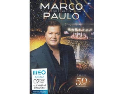 DVD Marco Paulo Tour 50 Anos - Ao vivo no Campo Pequeno