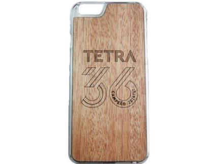 Capa iPhone 6, 6s, 7, 8  SLB Logo 36 Castanho