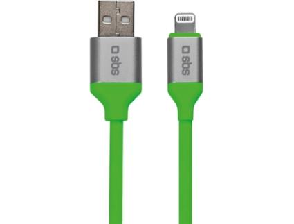 Cabo  Fluo (USB - Lightning - 1.5m - Verde)