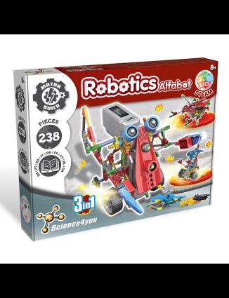 Kit de Ciência SCIENCE4YOU Robotics Alfabot 3 em 1