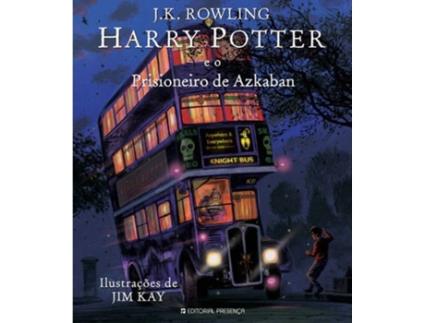 Livro Harry Potter e o Prisioneiro de Azkaban - Edição Ilustrada de J. K. Rowling (Português - 2017)