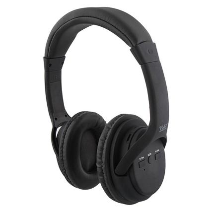 Auscultadores Bluetooth TNB Hashtag (Over Ear - Microfone - Preto)