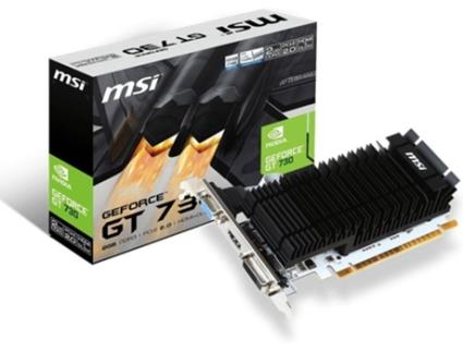 N730K-2GD3H/LP GEFORCE GT 730 2GB GDDR3