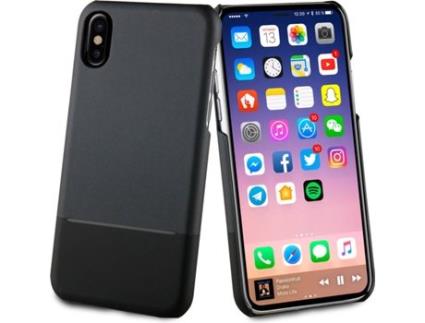 Capa iPhone X, XS  Dobre Skin Preto
