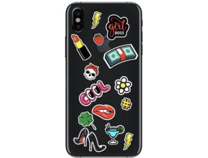Puffy Stickers iPhone SE-8-7-6s-6 (cool)