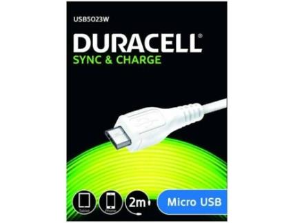 Cabo  USB5023W (USB - Micro-USB - 2m - Branco)