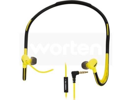 Auricular  Estereo Sport Amarelo