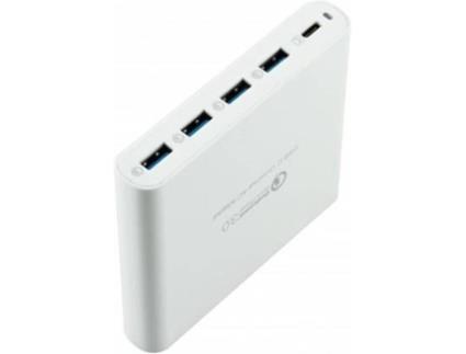 juice Carregador USB-C 80W COM 4XQC 3.0 USB