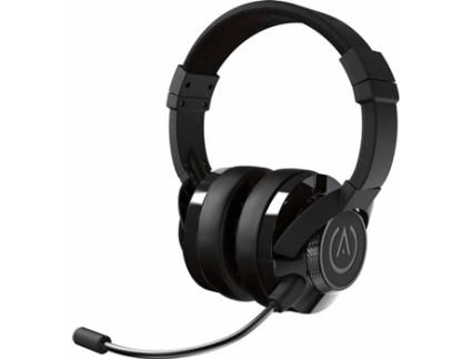 Auscultador Gaming com Fio POWER-A Fusion (Multiplataformas - Microfone - Preto)