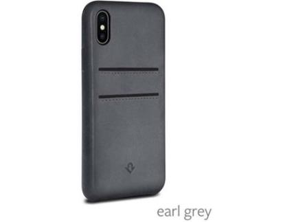 Capa iPhone X, XS  Pockets Earl Cinza