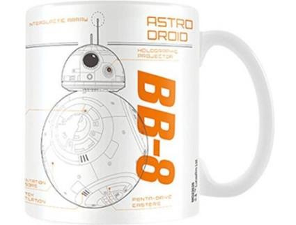 Caneca  BB8 Sketch 320ml EP7