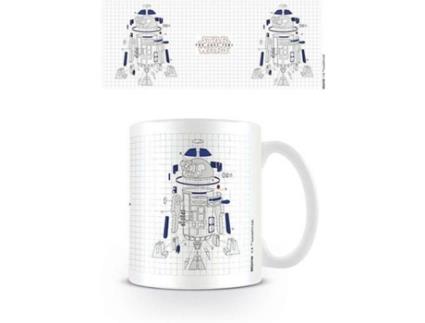 Caneca  R2-D2 320ml The Last Jedi