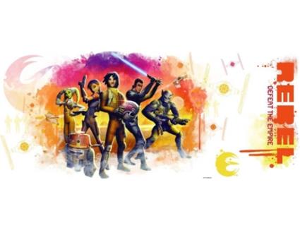 Autocolantes de Parede  Aguarela Rebels 3 elementos