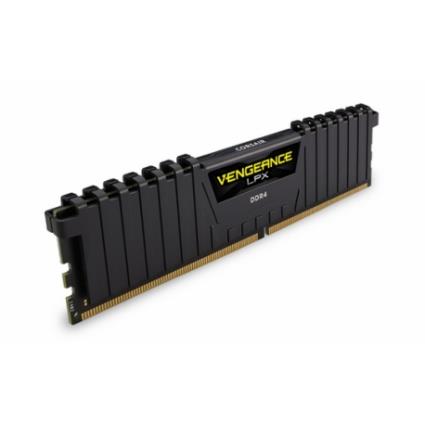 DDR4 3000MHZ 16GB 2 X 288 Vengeance LPX BLACK HEAT SPREADER 1.35V