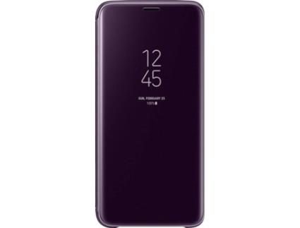 Capa  Galaxy S9 Clear View Roxo