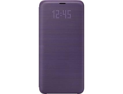 Capa  Galaxy S9+ LED View Roxo