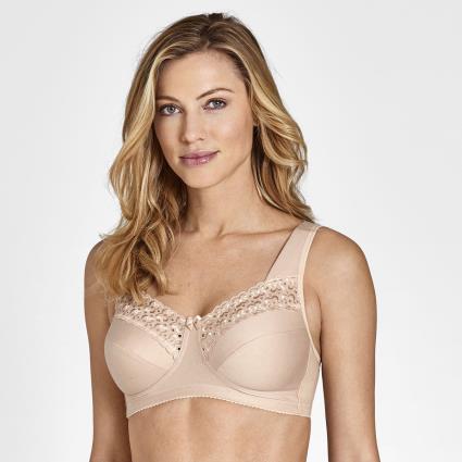 Soutien de algodão, sem armação, minimizador