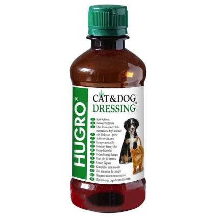 Óleo de cânhamo para cães e gatos - 250 ml