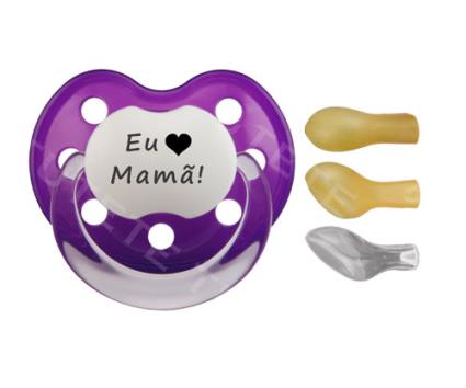 1 Classic Excl Lila Eu amo mamã! +6M