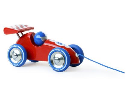 Carro de arrastar Vermelho e Azul
