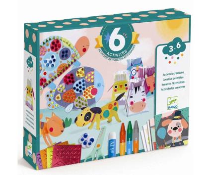 Cofre Multi atividades Animais e sua casa