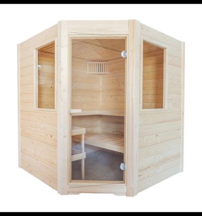 Sauna BASIC CORNER (canto) - 195x156x204cm